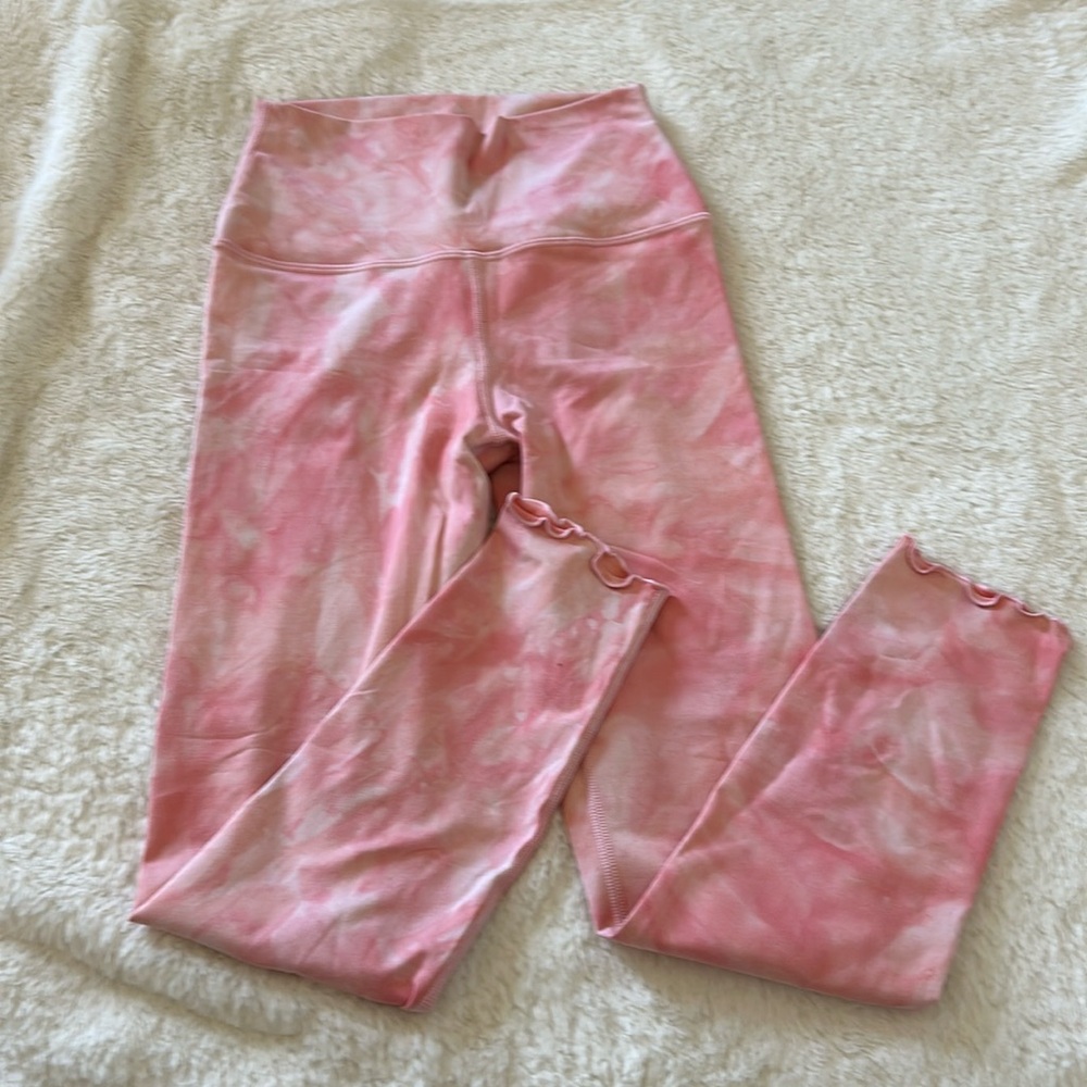 Brand new never worn carbon 38 pink tie-dye pants